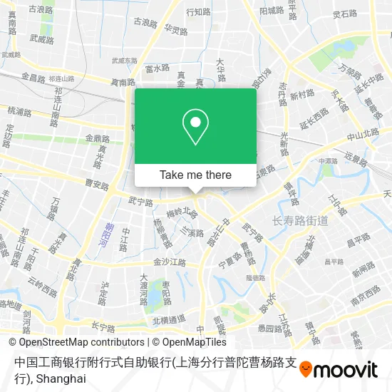 中国工商银行附行式自助银行(上海分行普陀曹杨路支行) map