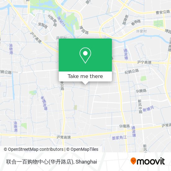 联合一百购物中心(华丹路店) map