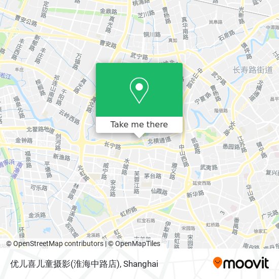 优儿喜儿童摄影(淮海中路店) map