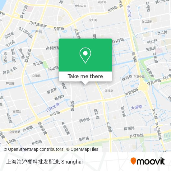 上海海鸿餐料批发配送 map