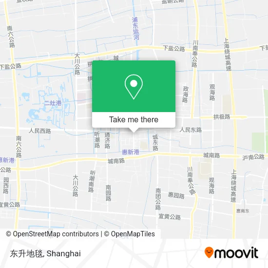 东升地毯 map