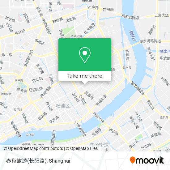 春秋旅游(长阳路) map