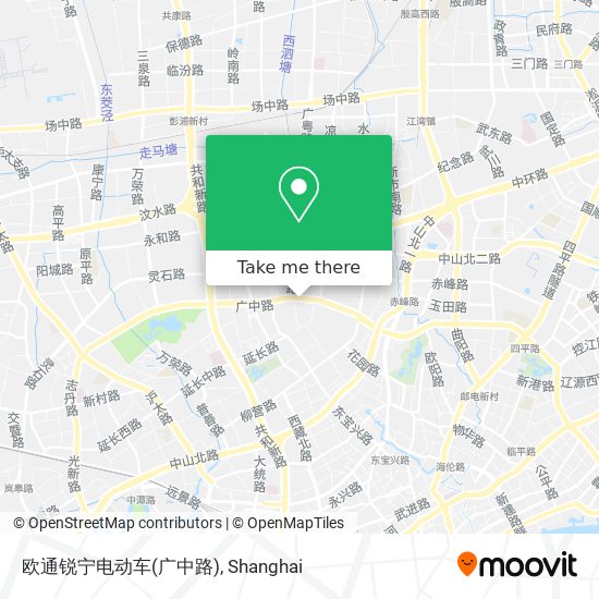 欧通锐宁电动车(广中路) map