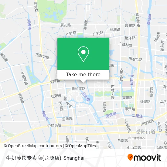 牛奶冷饮专卖店(龙源店) map
