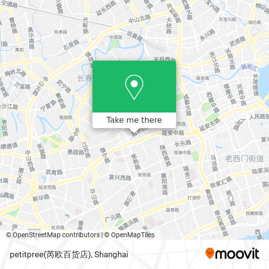 petitpree(芮欧百货店) map