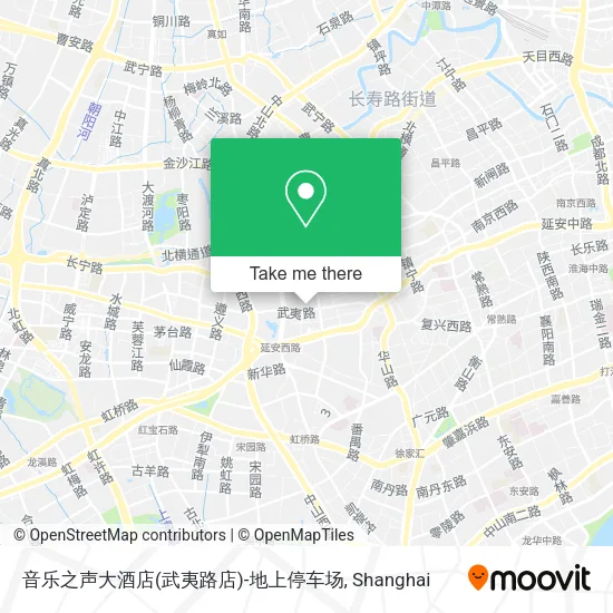音乐之声大酒店(武夷路店)-地上停车场 map