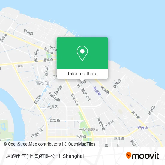 名殿电气(上海)有限公司 map