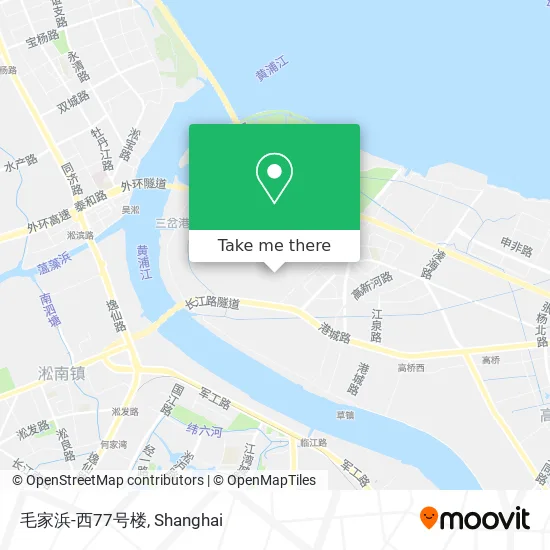 毛家浜-西77号楼 map