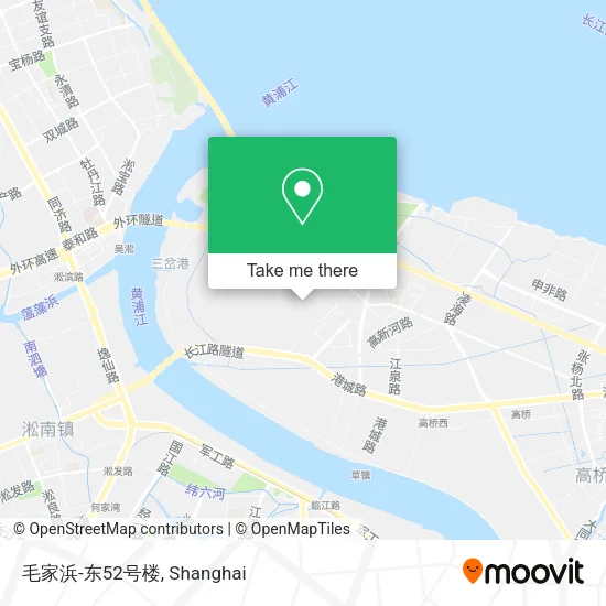 毛家浜-东52号楼 map