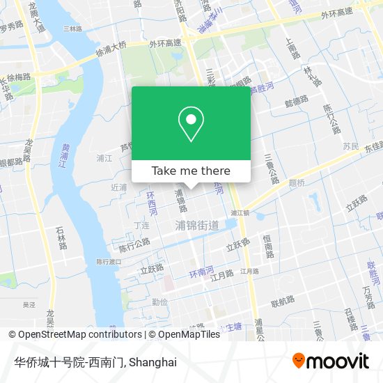 华侨城十号院-西南门 map