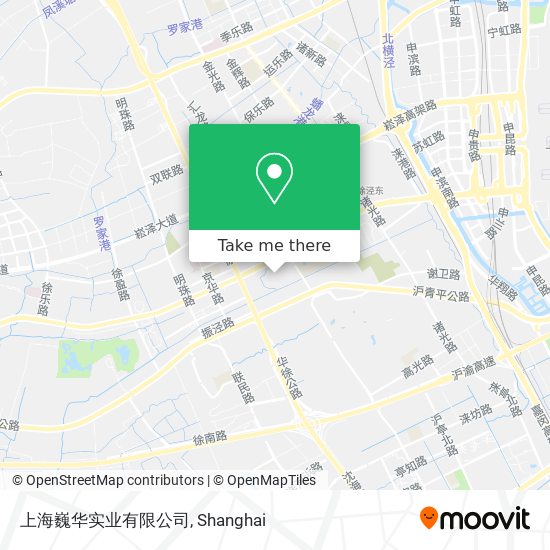 上海巍华实业有限公司 map