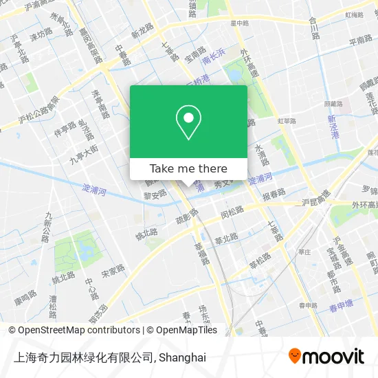上海奇力园林绿化有限公司 map
