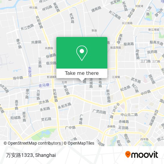 万安路1323 map