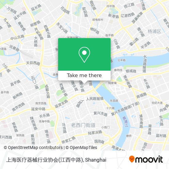 上海医疗器械行业协会(江西中路) map