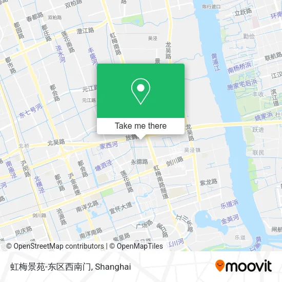 虹梅景苑-东区西南门 map