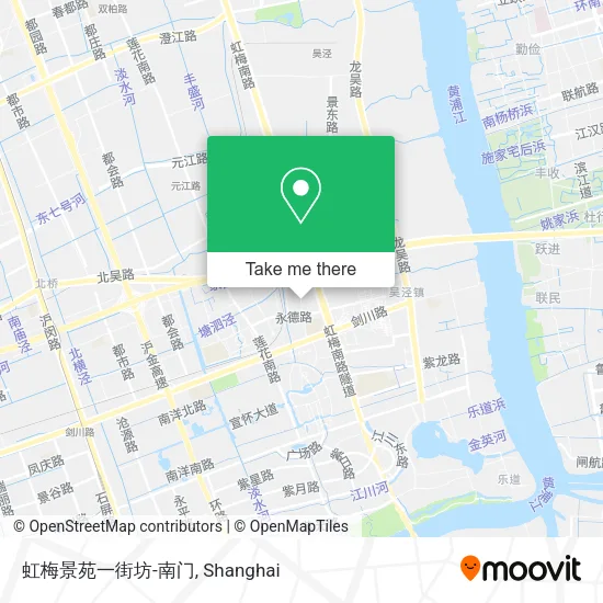 虹梅景苑一街坊-南门 map