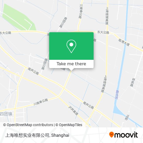 上海唯想实业有限公司 map