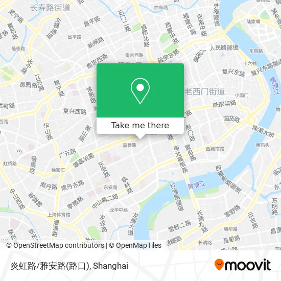炎虹路/雅安路(路口) map