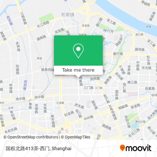 国权北路413弄-西门 map