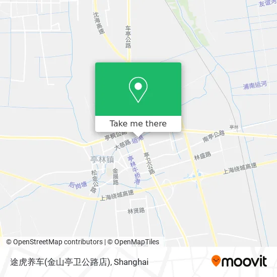 途虎养车(金山亭卫公路店) map