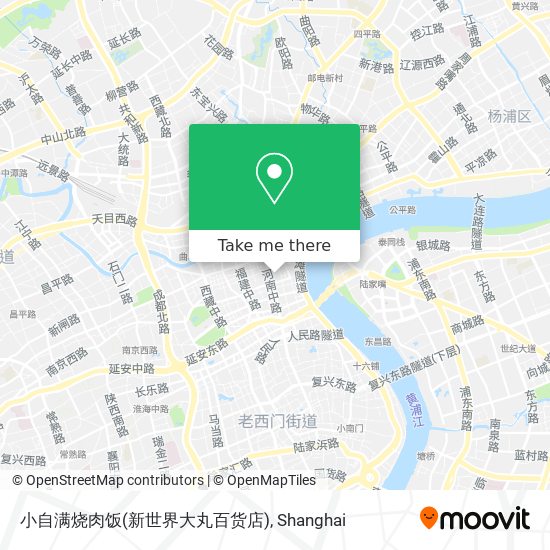 小自满烧肉饭(新世界大丸百货店) map