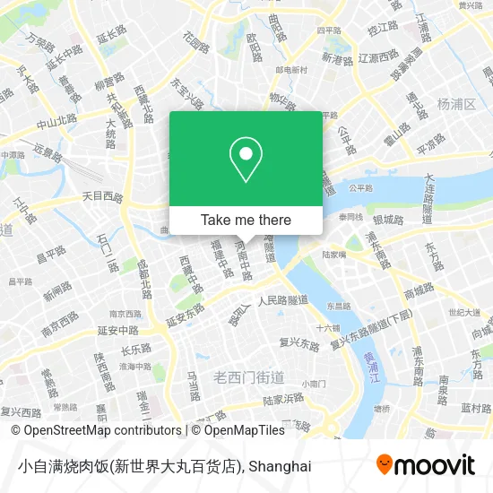 小自满烧肉饭(新世界大丸百货店) map