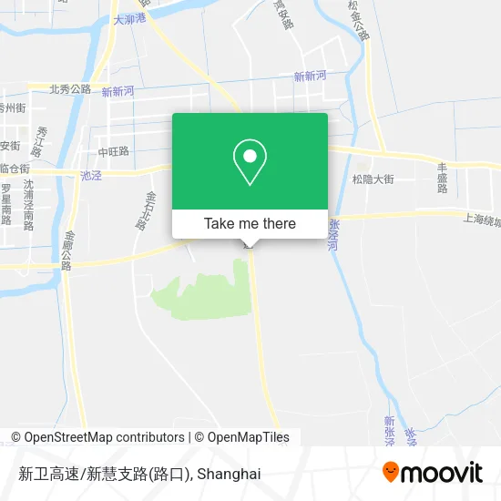 新卫高速/新慧支路(路口) map