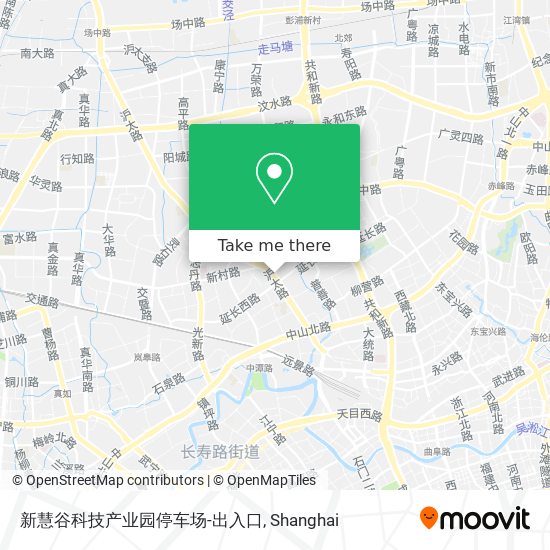 新慧谷科技产业园停车场-出入口 map