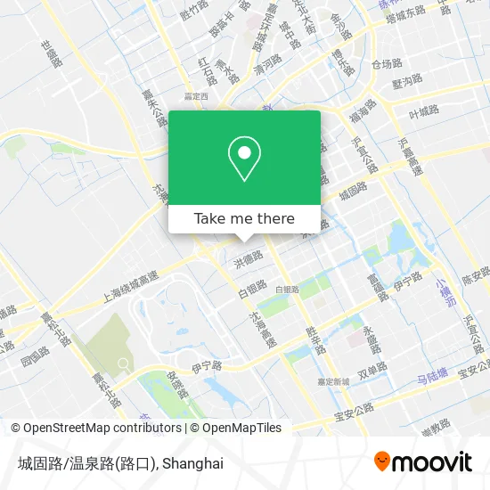 城固路/温泉路(路口) map