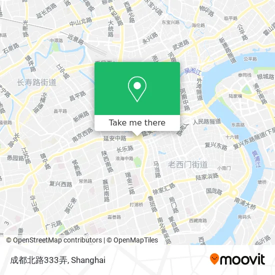 成都北路333弄 map