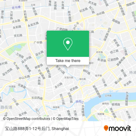 宝山路888弄1-12号后门 map