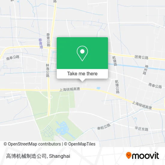 高博机械制造公司 map