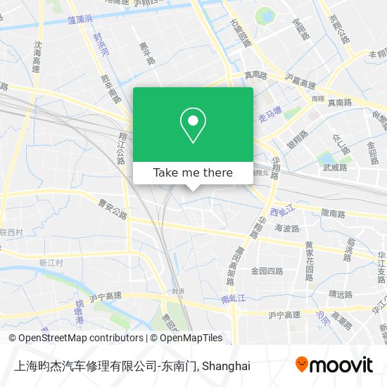 上海昀杰汽车修理有限公司-东南门 map