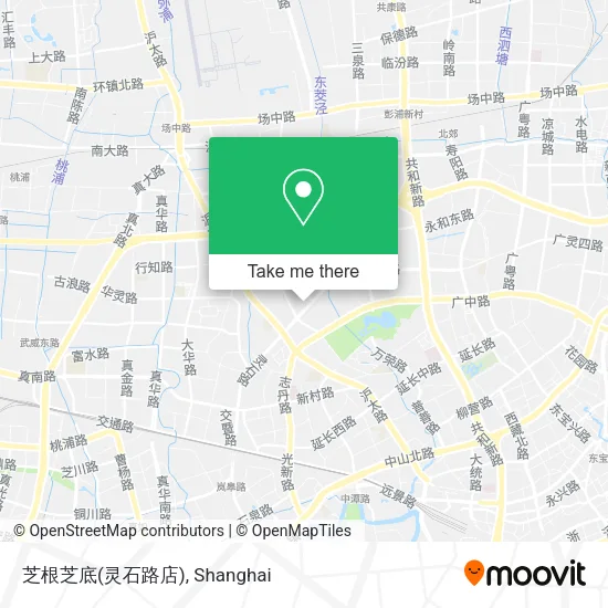 芝根芝底(灵石路店) map