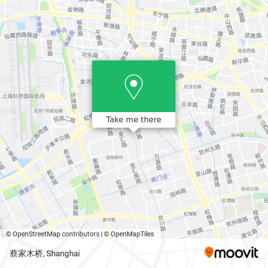 蔡家木桥 map