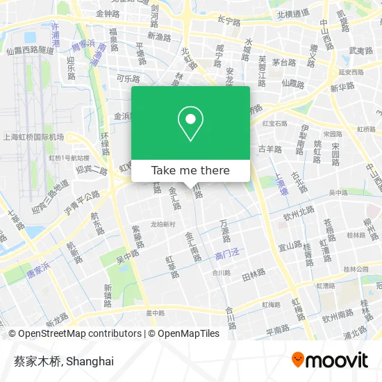 蔡家木桥 map