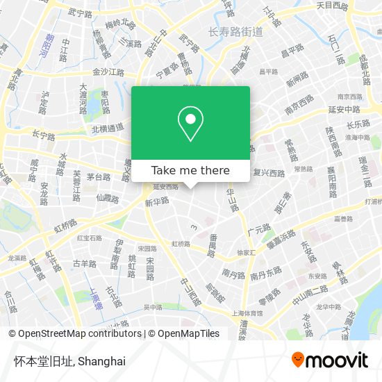 怀本堂旧址 map