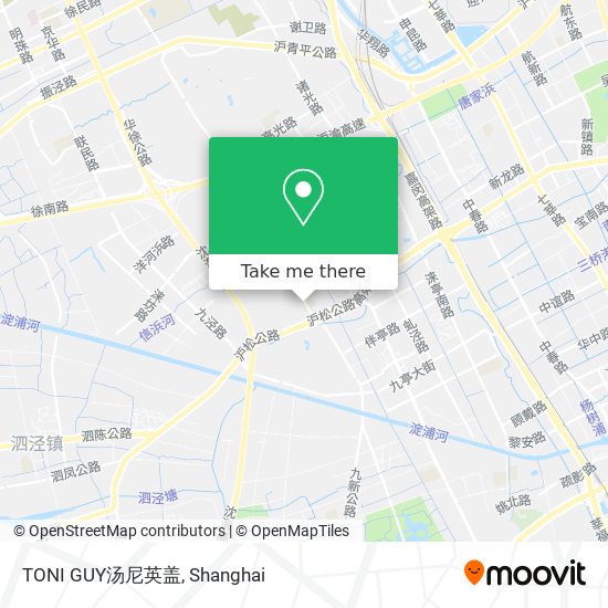 TONI GUY汤尼英盖 map