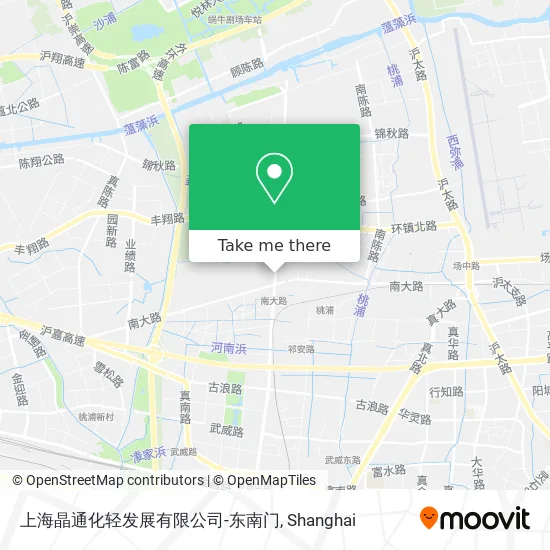上海晶通化轻发展有限公司-东南门 map