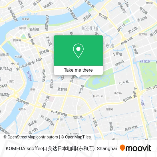 KOMEDA scoffee口美达日本咖啡(东和店) map