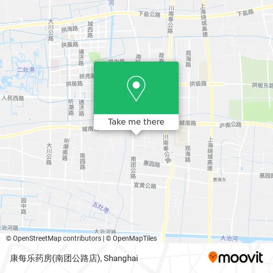 康每乐药房(南团公路店) map