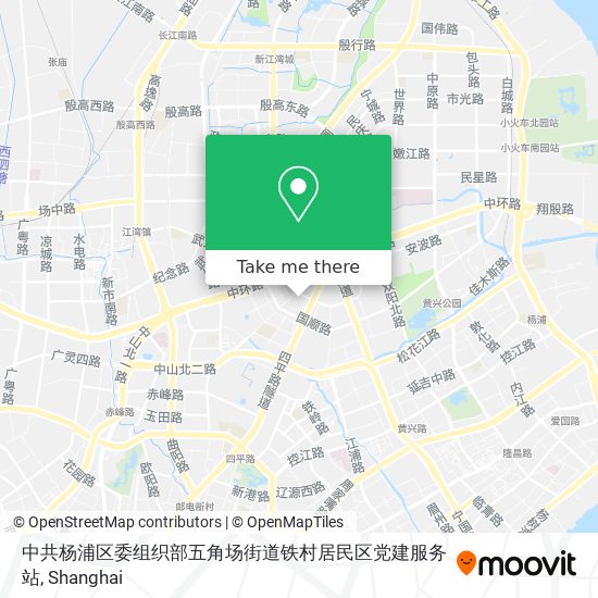 中共杨浦区委组织部五角场街道铁村居民区党建服务站 map