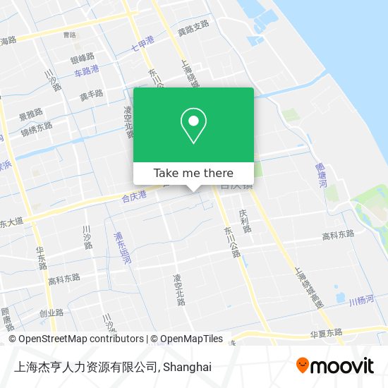 上海杰亨人力资源有限公司 map