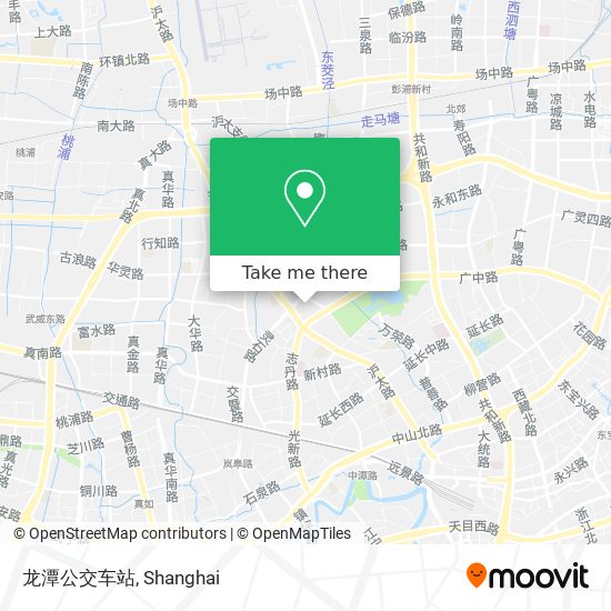龙潭公交车站 map
