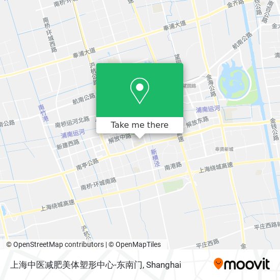 上海中医减肥美体塑形中心-东南门 map