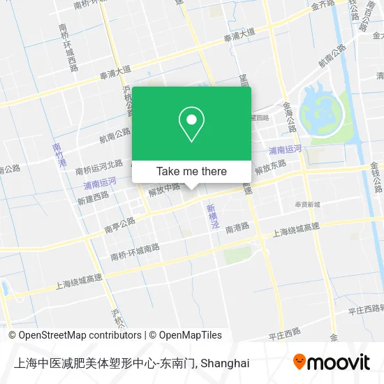 上海中医减肥美体塑形中心-东南门 map