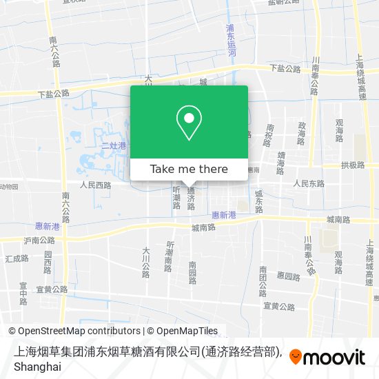上海烟草集团浦东烟草糖酒有限公司(通济路经营部) map