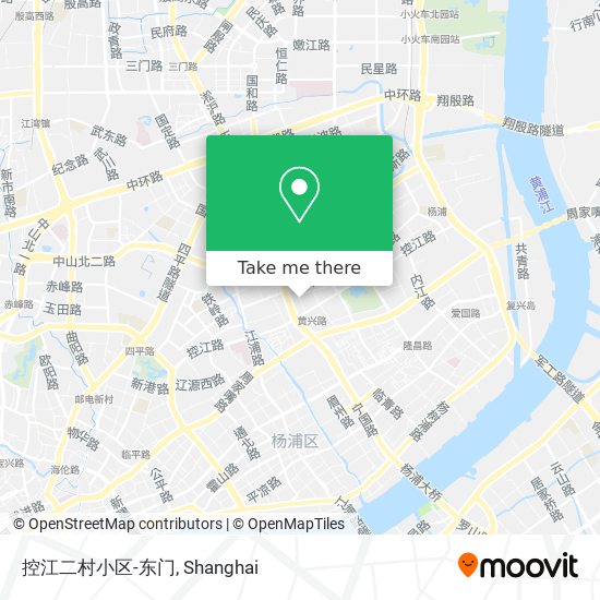 控江二村小区-东门 map