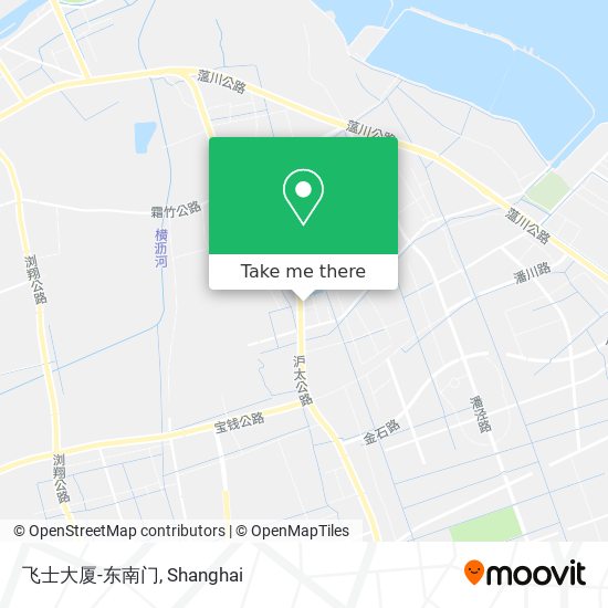 飞士大厦-东南门 map
