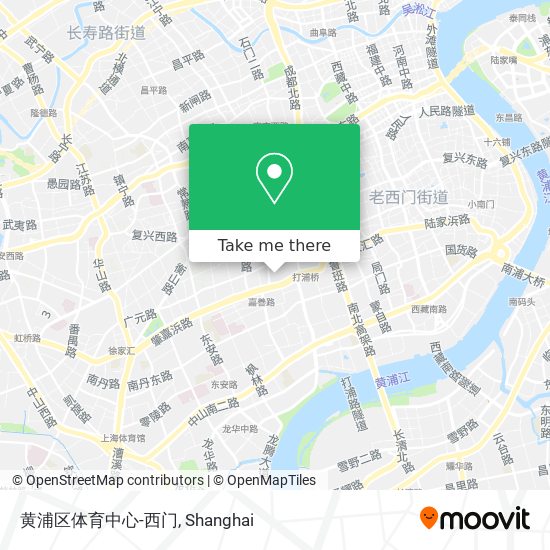 黄浦区体育中心-西门 map